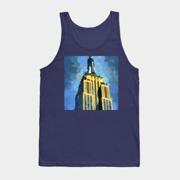 Empire State Building Tank Top by Starbase79